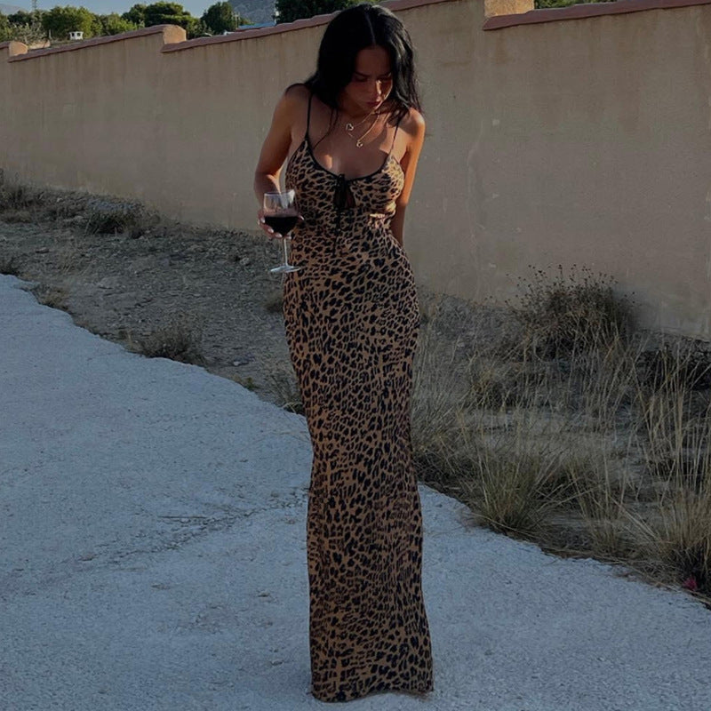 Vestito Leopardato